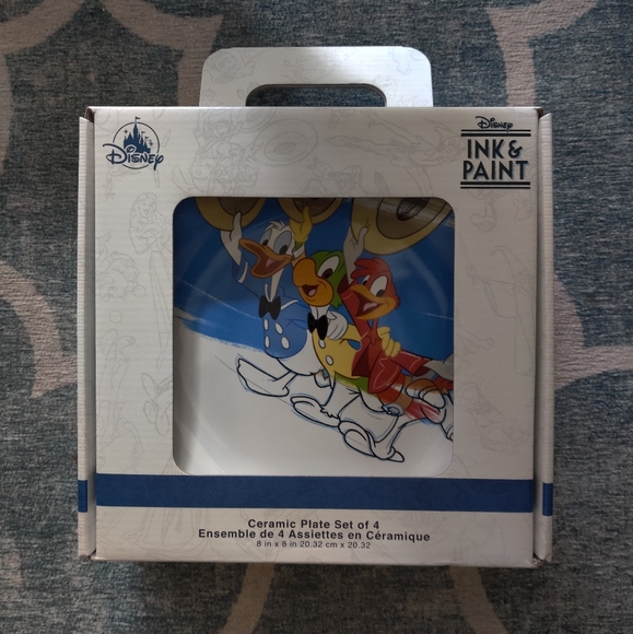 Disney Ink & Paint Ceramic plates - Picture 3 of 4